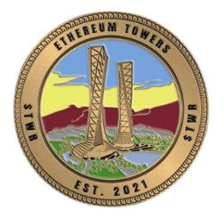 Ethereum Towers Commemorative "Antique Gold" Challenge Coin