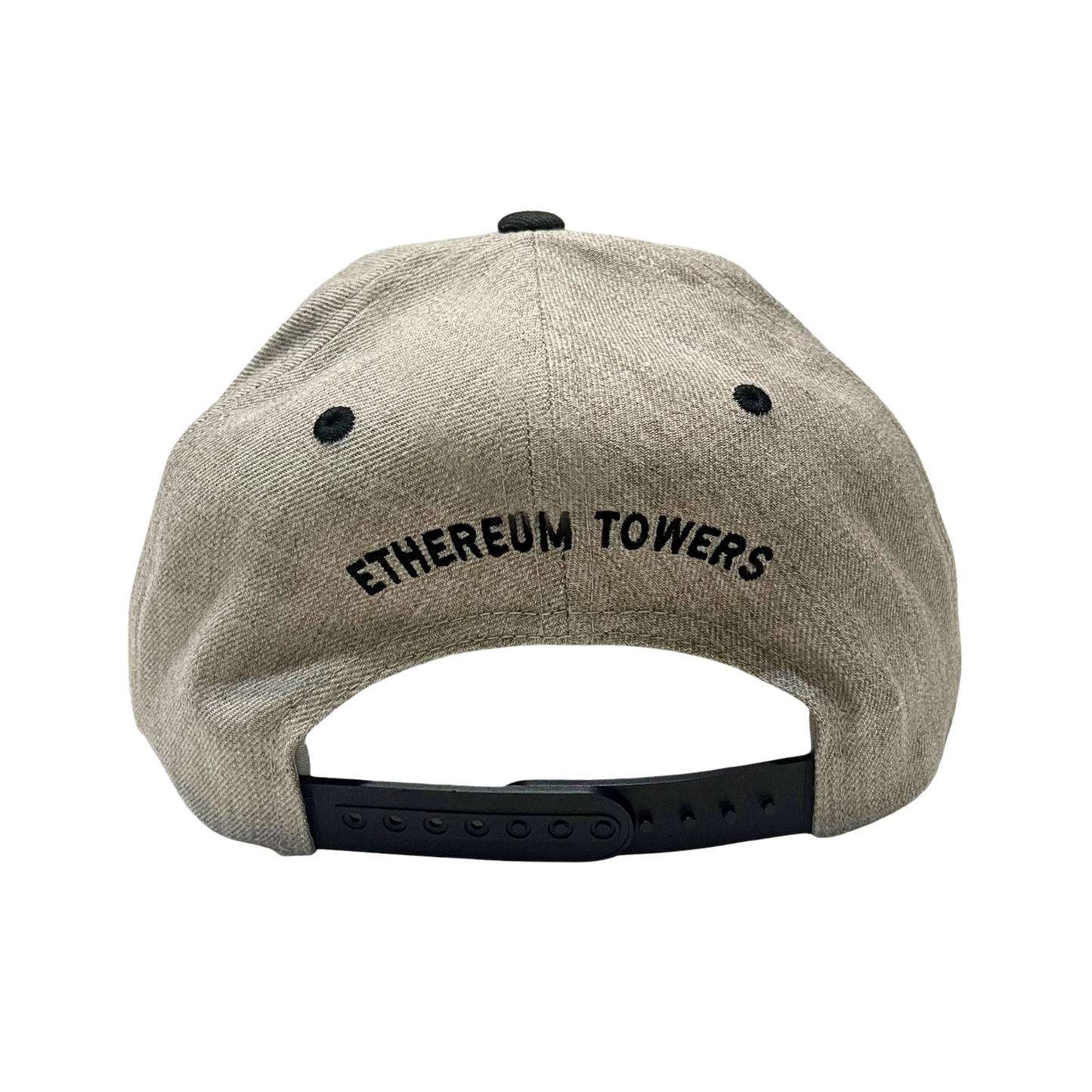 Ethereum Towers "1 Year Anniversary" Yupoong® Embroidered  Snapback Hat and Exclusive Anniversary Box